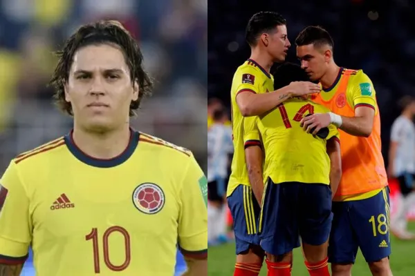 Juan Fernando Quintero fue crítico en la eliminación de la clasificación de la Selección Colombia al Mundial de Qatar 2022.