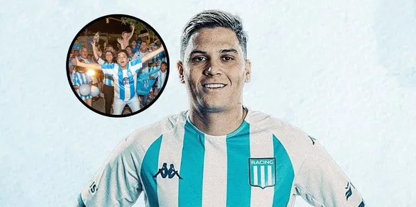 Juan Fernando Quintero fue elogiado en Racing Club de Argentina.
