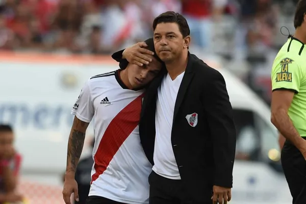 Juan Fernando Quintero no jugaría más en River Plate y habría adelantado su despedida.