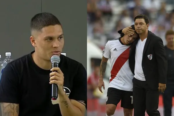 Juan Fernando Quintero le dio malas noticias a River Plate.
