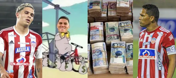 Juan Fernando Quintero lleva varias semanas sin jugar en Junior porque no se ha recuperado de una lesión