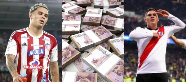 Juan Fernando Quintero lleva varios partidos por fuera de las canchas por lesión