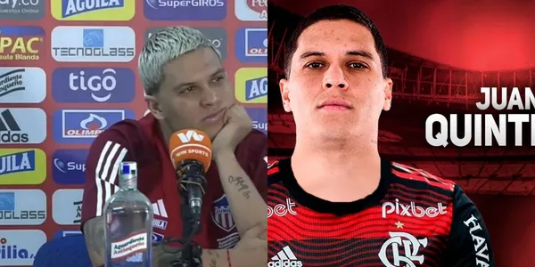 Juan Fernando Quintero no pasa por un buen momento en el Junior FC y muchos comentan que capaz en Flamengo estuviese mucho mejor.