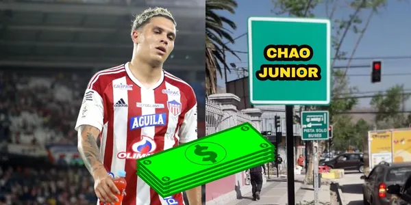 Juan Fernando Quintero podría irse del Junior FC muy pronto gracias a una carta que tiene bajo la manga.