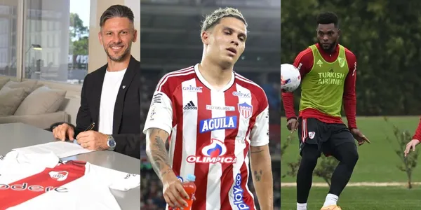 Juan Fernando Quintero podría volver al River Plate de Argentina y de esa forma decirle adiós al Junior FC.