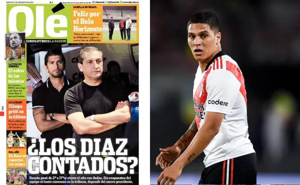 Juan Fernando Quintero recibió dura valoración de la prensa en Argentina, de los hinchas y el jugador colombiano no está dando la talla.