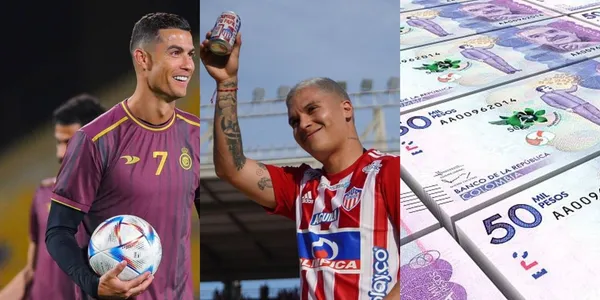 Juan Fernando Quintero se da un gran lujo en Colombia a lo Cristiano Ronaldo.