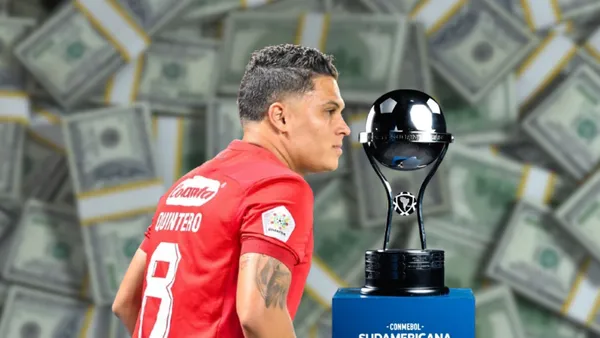 Juan Fernando Quintero sueña de nuevo con la Copa Sudamericana Foto: América, Conmebol, Pexels