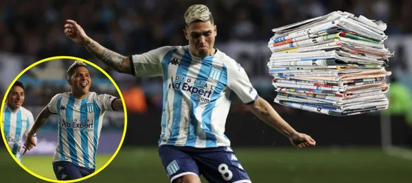 Juan Fernando Quintero viene de marcar doblete con Racing