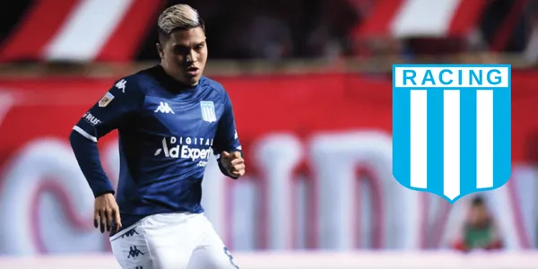Juan Fernando Quintero volvió a ser la figura de Racing en el fútbol de Argentina.
