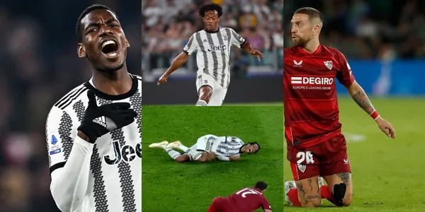 Juan Guillermo Cuadrado activo con la Juventus en la Semifinal de la UEFA Europa League 2023.