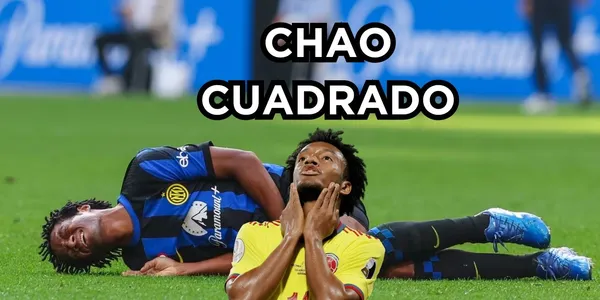 Juan Guillermo Cuadrado anda muy mal en el Inter de Milán.