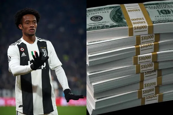 Juan Guillermo Cuadrado cobra una insólita cifra en la Juventus y un grande de Italia lo tendría en el radar.