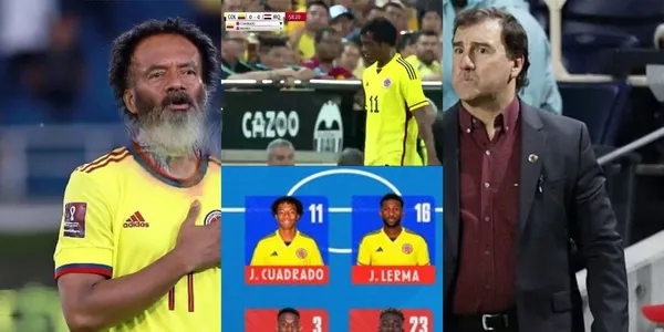 Juan Guillermo Cuadrado criticado en la Selección Colombia contra la Selección Irak.