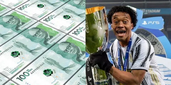 Juan Guillermo Cuadrado en dudas para renovar con la Juventus por su tema salarial.