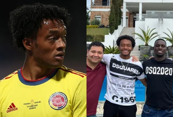 Juan Guillermo Cuadrado es duda en la Selección Colombia, en paralelo disfruta de sus vacaciones en tierras cafeteras.
