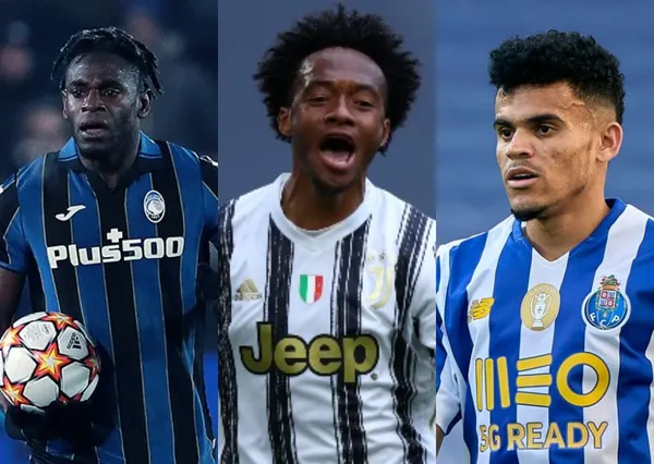 Juan Guillermo Cuadrado es el único futbolista colombiano que jugará los octavos de final de la Champions League y la lista de los cafeteros que se quedaron en el camino es impresionante.