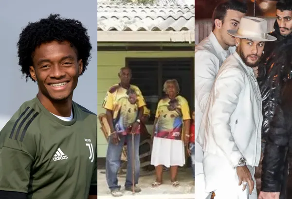 Juan Guillermo Cuadrado es un punto y aparte al momento de administrar su dinero, dado que le da prioridad a sus abuelos, a su familia, mientras otros jugadores derrochan en lujos.