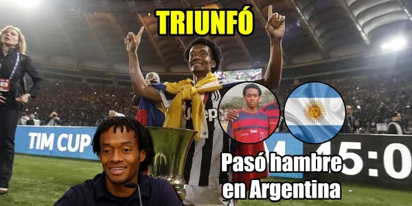 Juan Guillermo Cuadrado es una historia de superación personal.