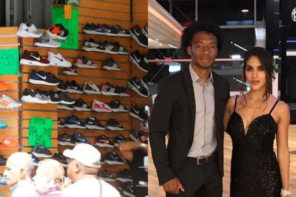 Juan Guillermo Cuadrado es uno de los jugadores colombianos que ha sido más estable con su pareja.