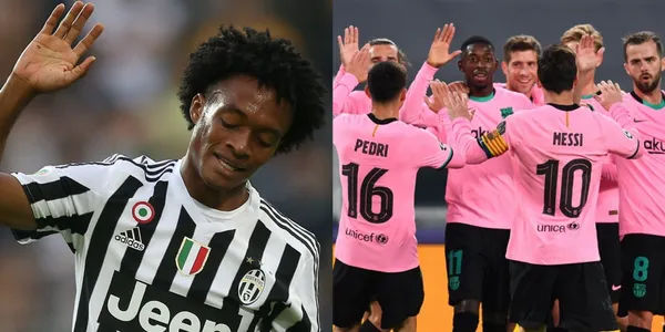Juan Guillermo Cuadrado finalmente habló de lo que fue la dura caída ante el FC Barcelona de Lionel Messi en su propia casa ¿Juventus salió confiada?
