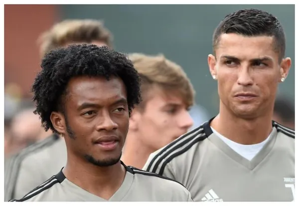Juan Guillermo Cuadrado fue expulsado y le terminó costando el partido a la Juventus, por lo que Cristiano Ronaldo no se quedó callado