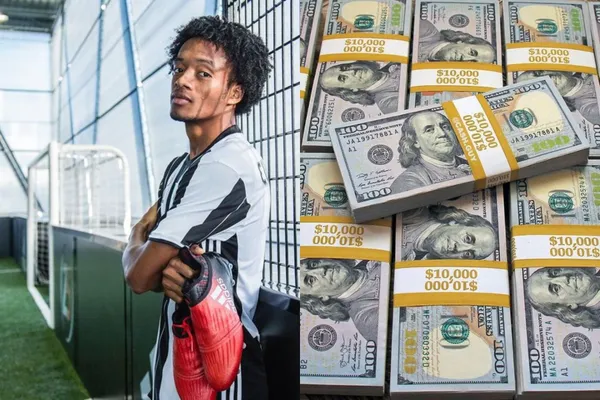 Juan Guillermo Cuadrado ha caído en precios de mercado y ahora su valor se actualizó en la Juventus.