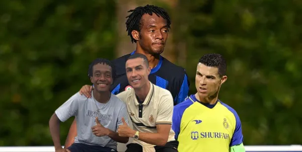 Juan Guillermo Cuadrado jugó contra Cristiano Ronaldo.