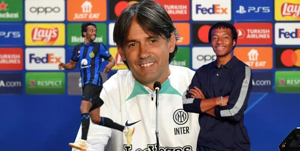 Juan Guillermo Cuadrado jugó con el Inter de Milán en un importante partido de pretemporada.