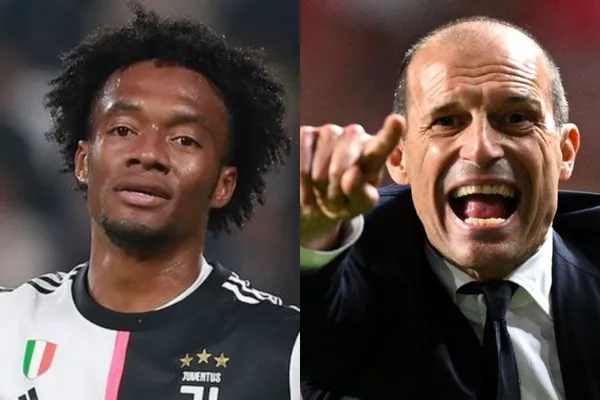 Juan Guillermo Cuadrado no la pasa bien en la Juventus y su entrenador Massimiliano Allegri sorprendió al opinar sobre él.