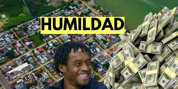 Juan Guillermo Cuadrado le da una lección de humildad a muchos jugadores en Colombia que olvidan de donde vienen.