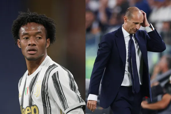 Juan Guillermo Cuadrado no le daría buenas noticias a su entrenador Massimiliano Allegri en la Juventus.