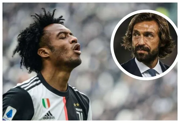 Juan Guillermo Cuadrado le dio la peor noticia a Andrea Pirlo en Juventus.