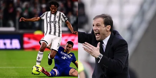 Juan Guillermo Cuadrado con opciones de seguir en la Juventus de Italia.