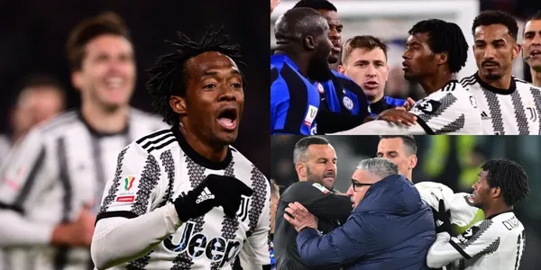 Juan Guillermo Cuadrado peleó en Italia contra Romelu Lukaku y contra Samir Handanovič.