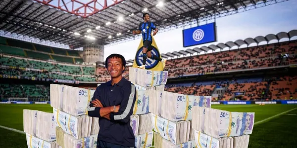 Juan Guillermo Cuadrado rechazó un insólito sueldo solo por jugar en el Inter de Milán.