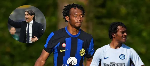 Juan Guillermo Cuadrado recibió una mala noticia por parte del DT del Inter de Milán