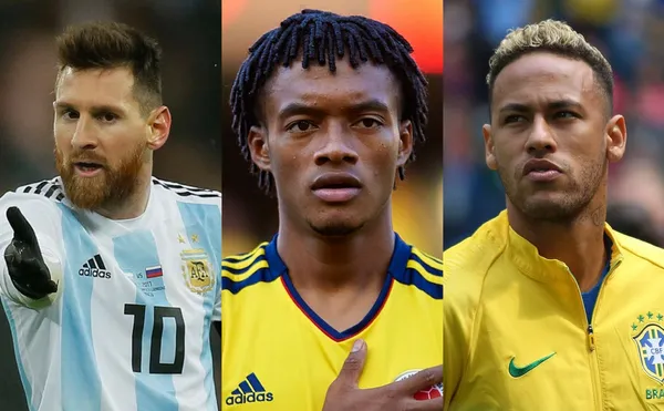 Juan Guillermo Cuadrado no se baja de la camioneta de los favoritos y hasta envió un mensaje para que tiemblen Messi y Neymar.