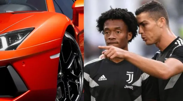 Juan Guillermo Cuadrado se compró el mismo auto que su compañero de equipo Cristiano Ronaldo, un Lamborghini Aventador, le costó $300 mil euros y es una de las joyas de su colección personal. Sin embargo, Cuadrado suele usar otro vehículo más sencillo a diario y firmó un contrato con esa marca.