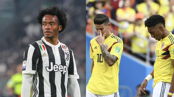 Juan Guillermo Cuadrado se encontraba concentrando con la Selección Colombia cuando le llegó una notificación que no le agradó para nada.