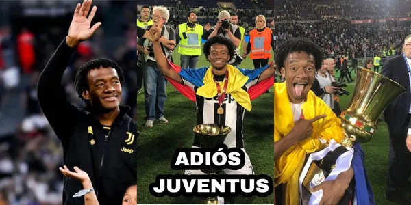 Juan Guillermo Cuadrado se marcha de la Juventus de manera oficial.
