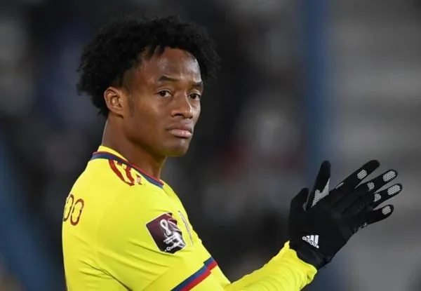 Juan Guillermo Cuadrado sería una de las bajas en la Selección Colombia para los partidos de noviembre.