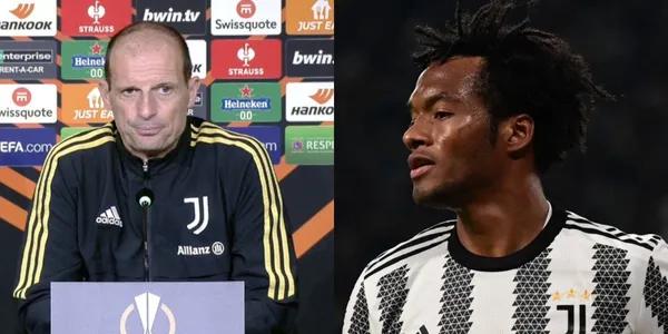 Juan Guillermo Cuadrado sigue con un complejo año 2023 en la Juventus.