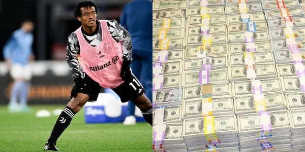 Juan Guillermo Cuadrado a sus 34 años de edad se mantiene en la élite de Europa con la Juventus y gana una millonada.