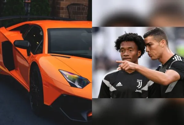 Juan Guillermo Cuadrado tendría el mismo auto de Cristiano Ronaldo.