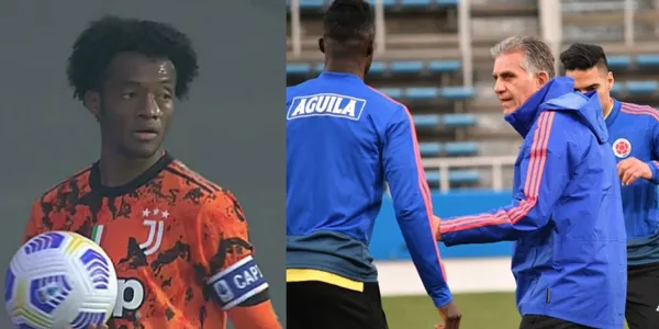 Juan Guillermo Cuadrado tenía la duda entre ser volante o lateral en la selección, pero como referente y capitán en la Juventus ya le dijo a Carlos Queiroz dónde quiere jugar
