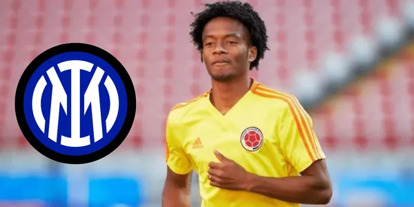 Juan Guillermo Cuadrado tiene las alarmas encendidas en el Inter de Milán, por una posible lesión muscular.