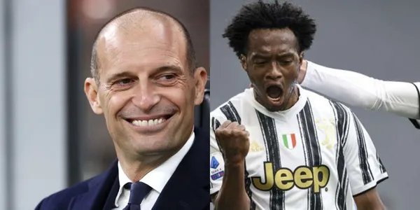 Juan Guillermo Cuadrado tiene pendiente definir si renovará con la Juventus de Italia.