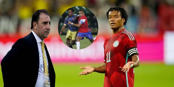 Juan Guillermo Cuadrado no tuvo un buen partido ante Venezuela en el debut de la eliminatoria sudamericana al Mundial del 2026