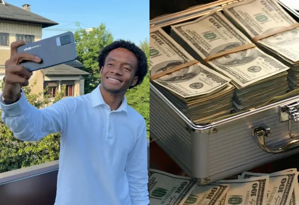 Juan Guillermo Cuadrado tuvo una dura reducción salarial en Italia y ahora enseña en las redes sociales cómo se recupera financieramente.